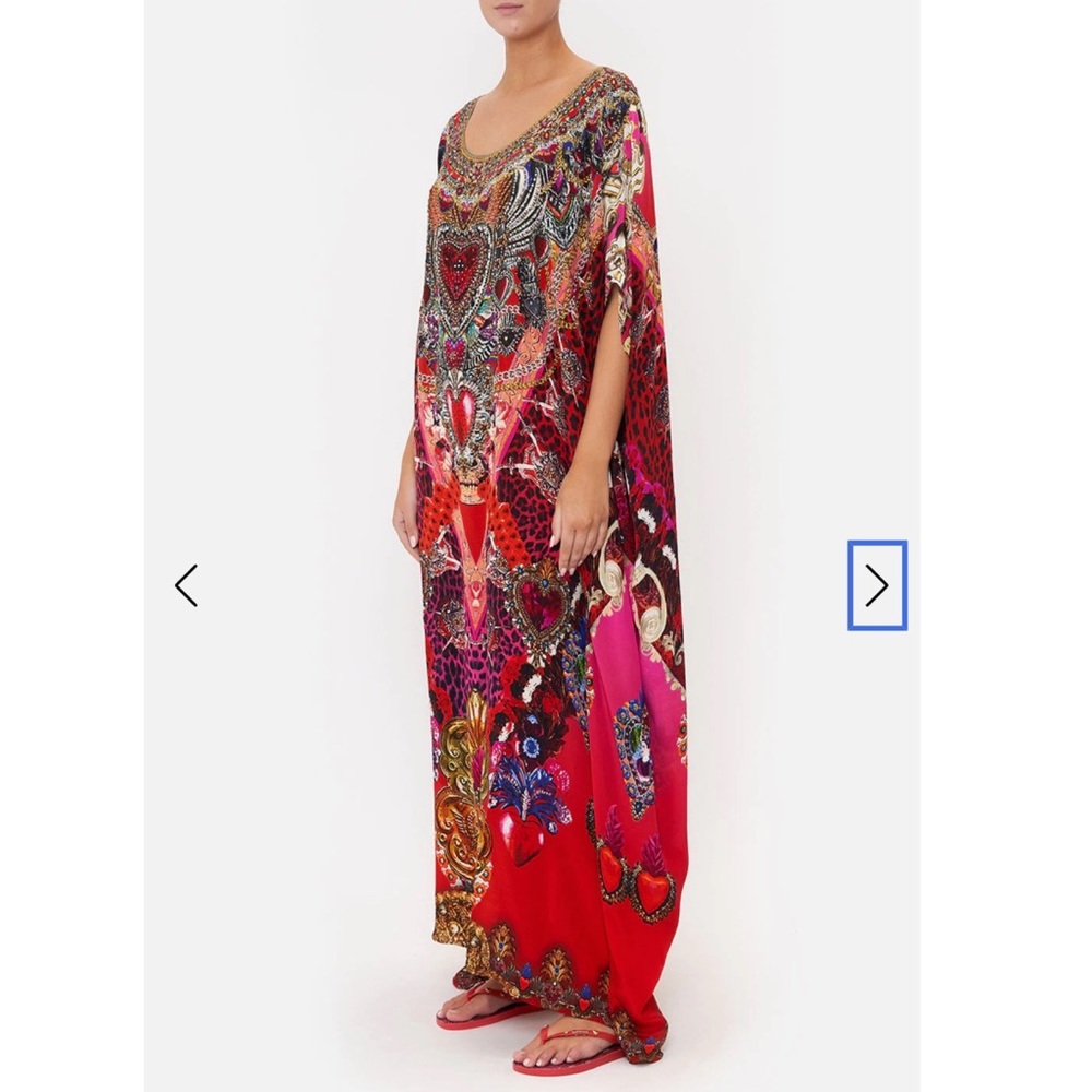 Camilla ARTESANIA MANIA ROUND NECK KAFTAN - Picture 5 of 9